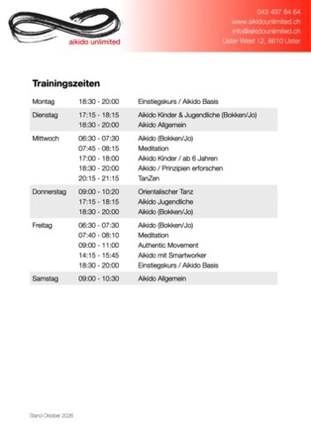 Trainingszeiten26.10